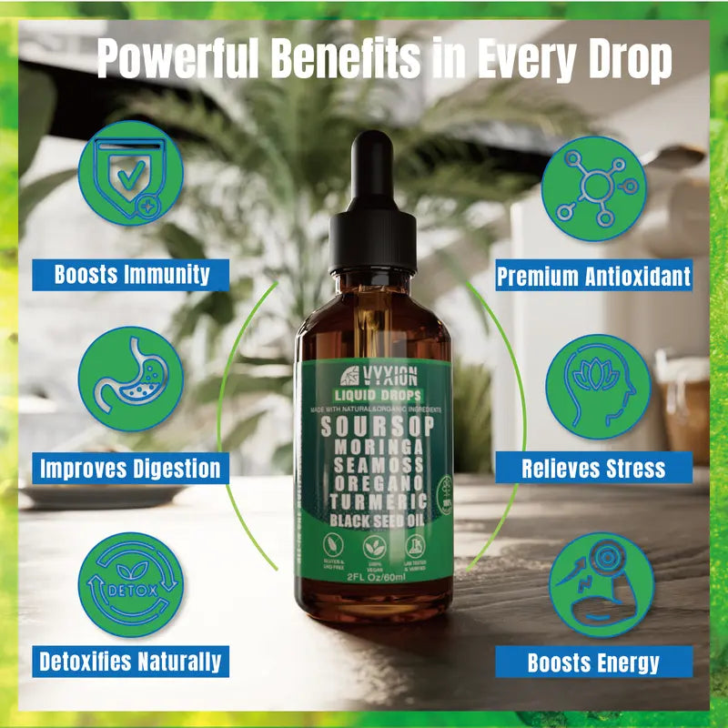 Pure SourSop 10-in-1 Liquid Drops