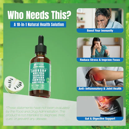 Pure SourSop 10-in-1 Liquid Drops